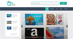 Desktop Screenshot of giftcarddeals.net