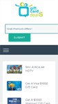 Mobile Screenshot of giftcarddeals.net